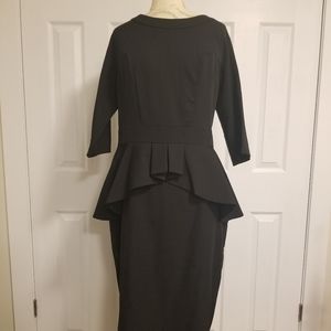 MUXXN - Black Retro Style Dress